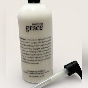 Philosophy Amazing Grace Firming Body Emulsion SUPER SIZED WITH PUMP~ NEW SEALED